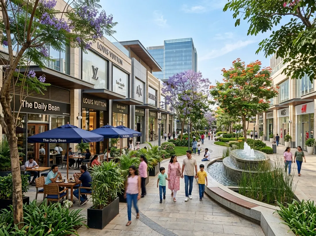 High-Street Retail Promenade & Dining